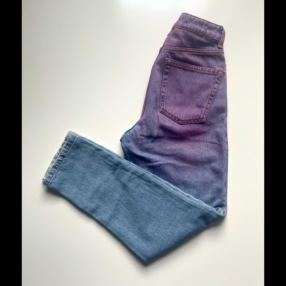 ⭐️ Host Pick ⭐️ TOPSHOP Denim Ombre Mom Jeans in Pink - Lyst - Picture 7 of 7